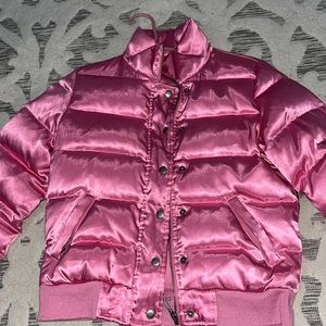 Pink juicy couture puffer